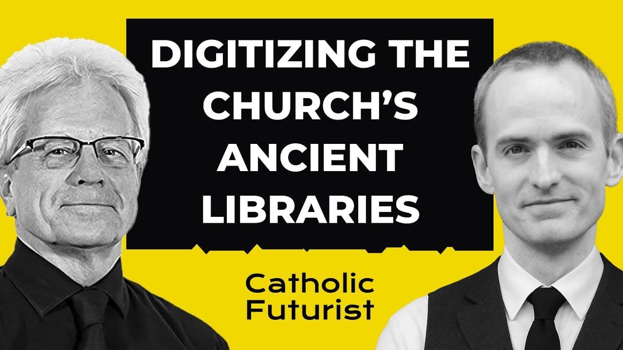 Unlocking the Church’s Ancient Libraries with AI | Catholic Futurist